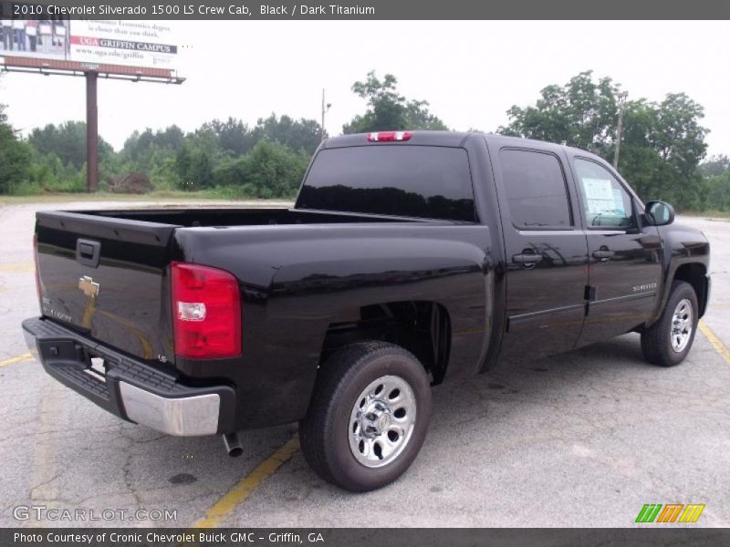 Black / Dark Titanium 2010 Chevrolet Silverado 1500 LS Crew Cab