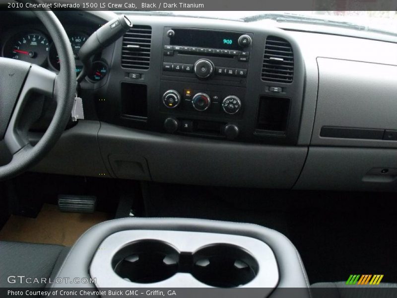 Black / Dark Titanium 2010 Chevrolet Silverado 1500 LS Crew Cab