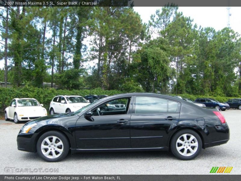 Super Black / Charcoal 2007 Nissan Maxima 3.5 SL