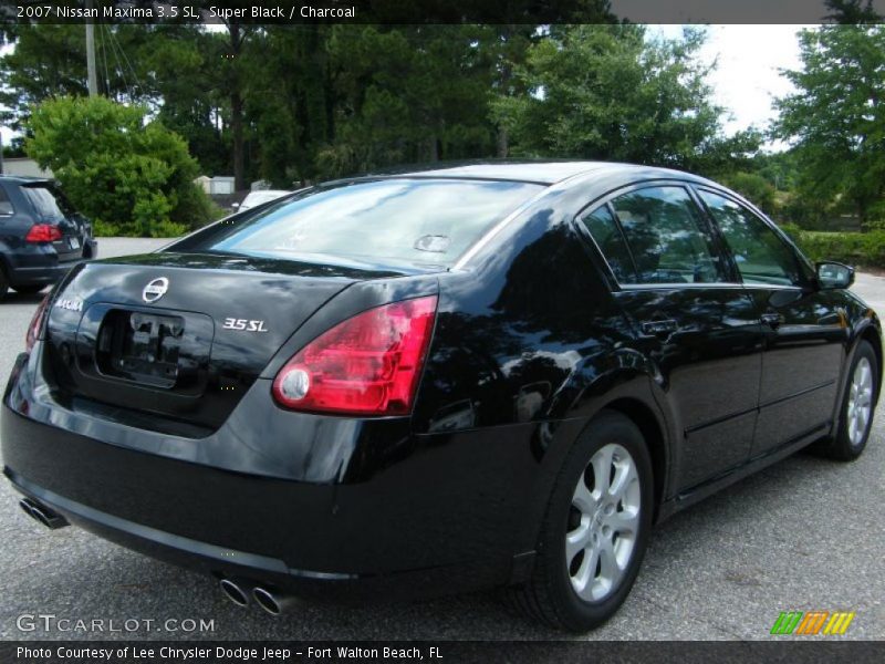 Super Black / Charcoal 2007 Nissan Maxima 3.5 SL