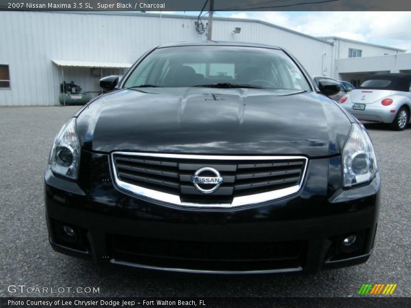Super Black / Charcoal 2007 Nissan Maxima 3.5 SL