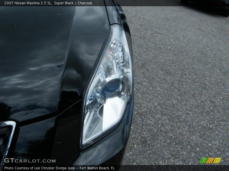 Super Black / Charcoal 2007 Nissan Maxima 3.5 SL