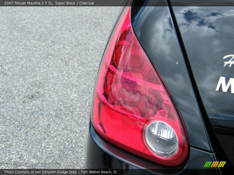 Super Black / Charcoal 2007 Nissan Maxima 3.5 SL