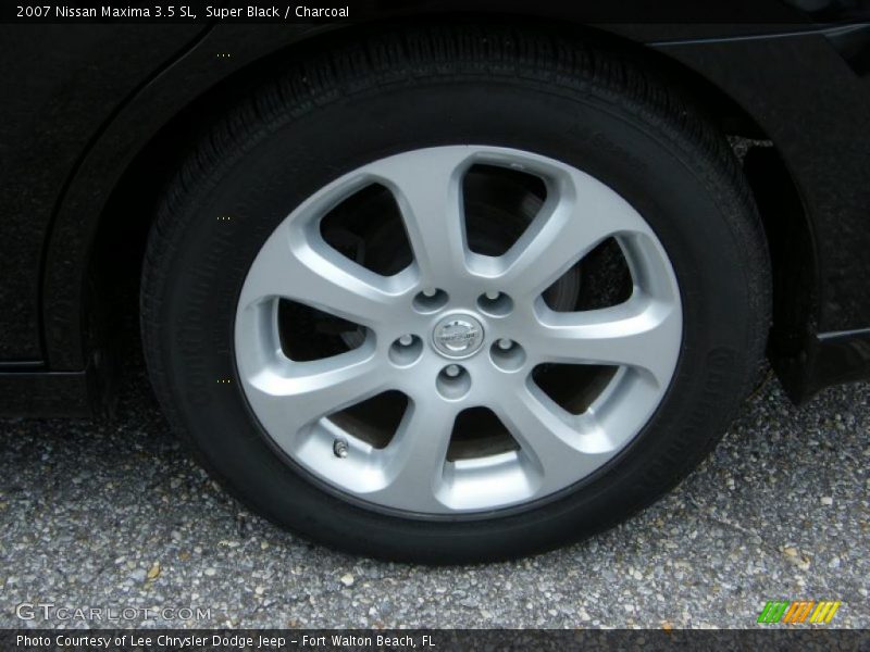 Super Black / Charcoal 2007 Nissan Maxima 3.5 SL