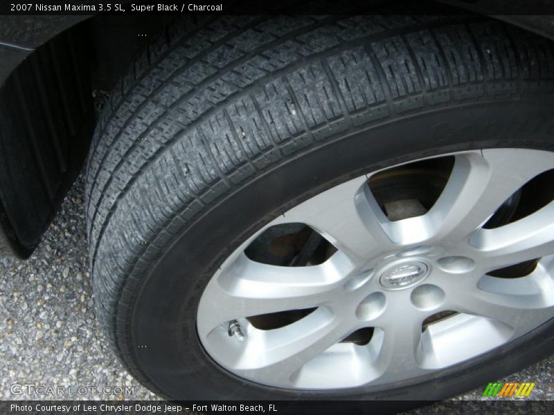 Super Black / Charcoal 2007 Nissan Maxima 3.5 SL