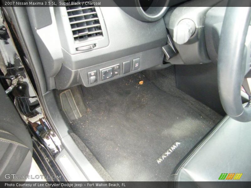 Super Black / Charcoal 2007 Nissan Maxima 3.5 SL