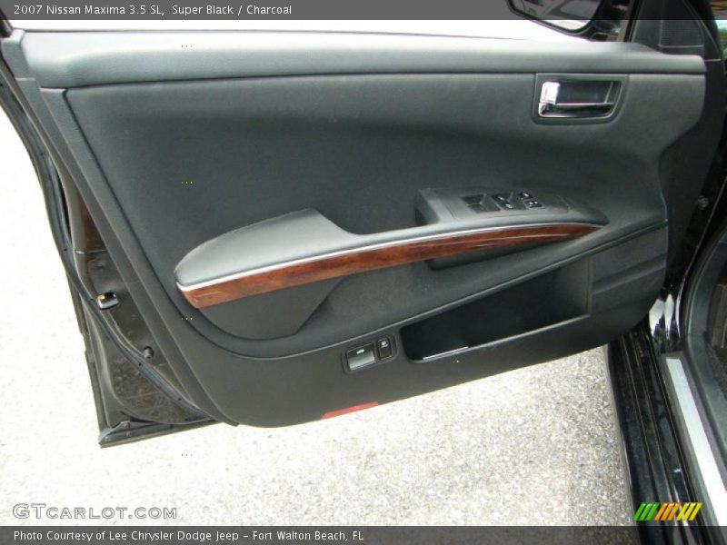 Super Black / Charcoal 2007 Nissan Maxima 3.5 SL