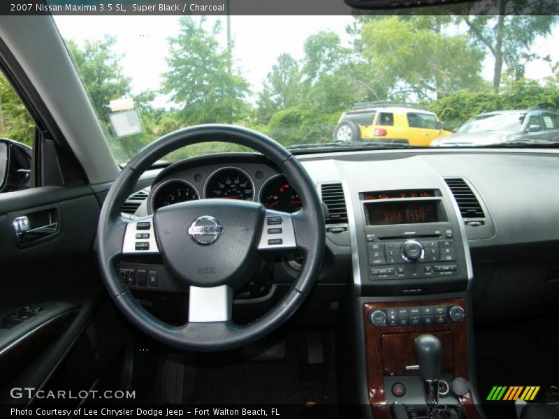 Super Black / Charcoal 2007 Nissan Maxima 3.5 SL