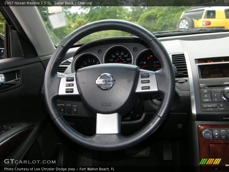 Super Black / Charcoal 2007 Nissan Maxima 3.5 SL