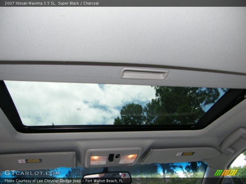 Super Black / Charcoal 2007 Nissan Maxima 3.5 SL