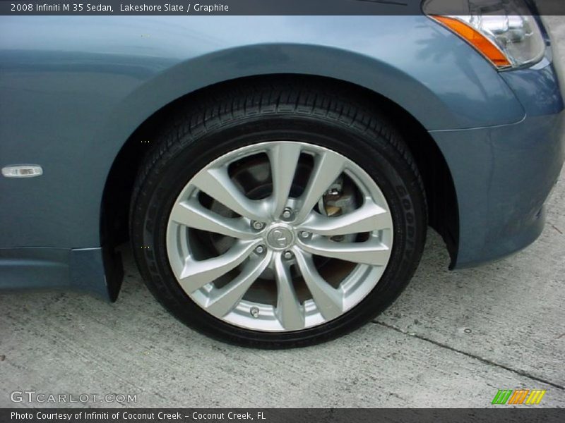 Lakeshore Slate / Graphite 2008 Infiniti M 35 Sedan