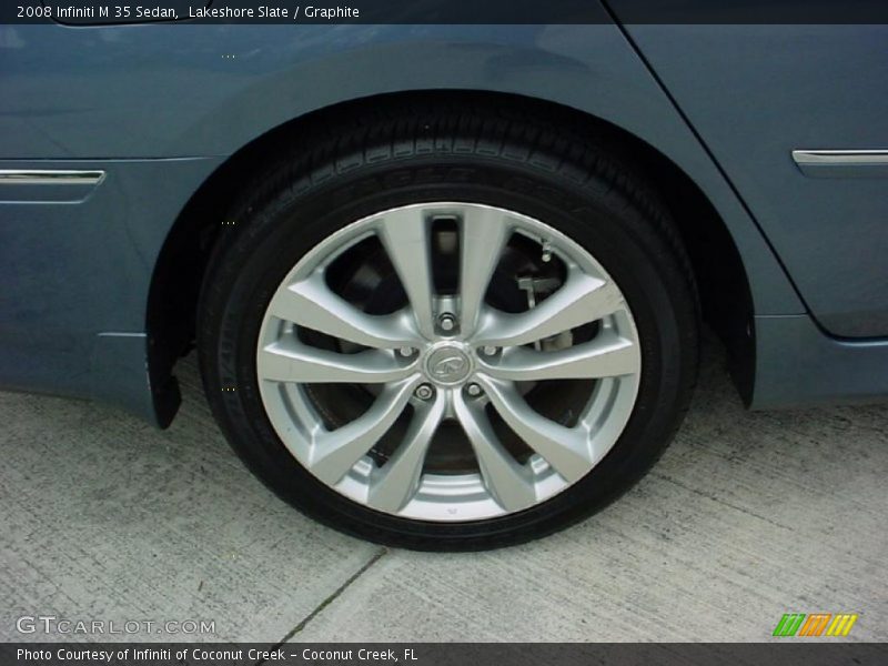 Lakeshore Slate / Graphite 2008 Infiniti M 35 Sedan