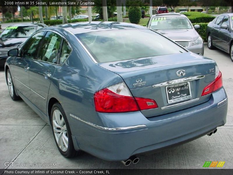 Lakeshore Slate / Graphite 2008 Infiniti M 35 Sedan