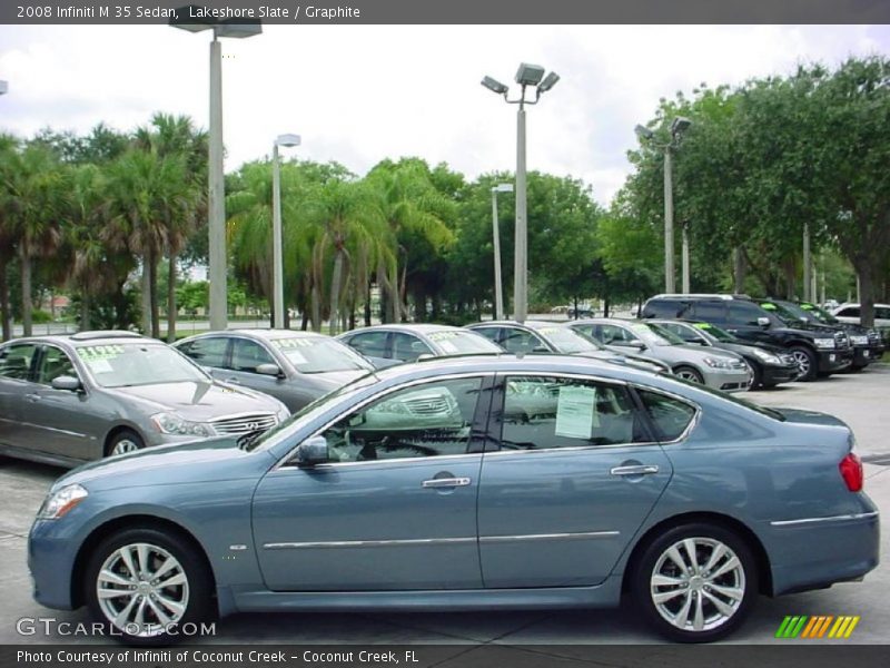 Lakeshore Slate / Graphite 2008 Infiniti M 35 Sedan