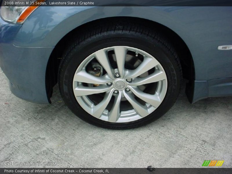 Lakeshore Slate / Graphite 2008 Infiniti M 35 Sedan