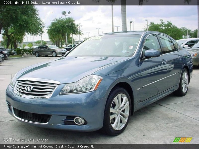 Lakeshore Slate / Graphite 2008 Infiniti M 35 Sedan