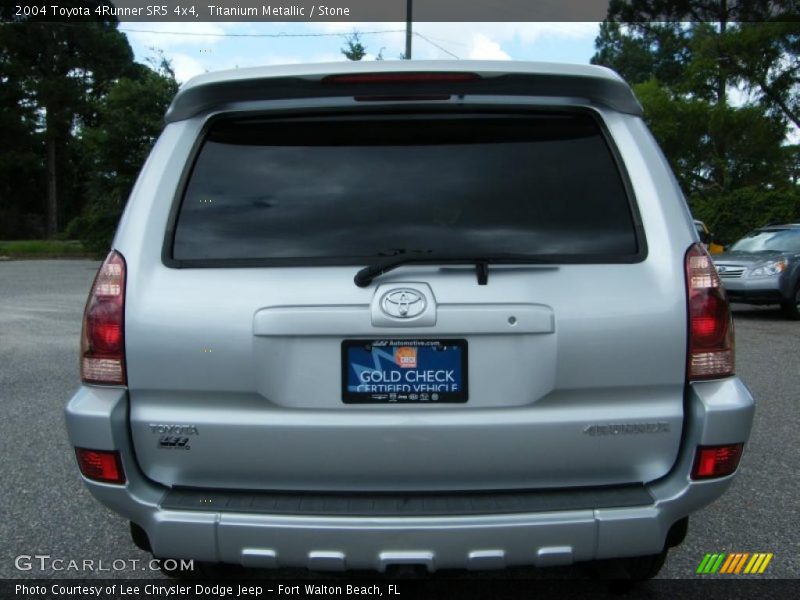 Titanium Metallic / Stone 2004 Toyota 4Runner SR5 4x4