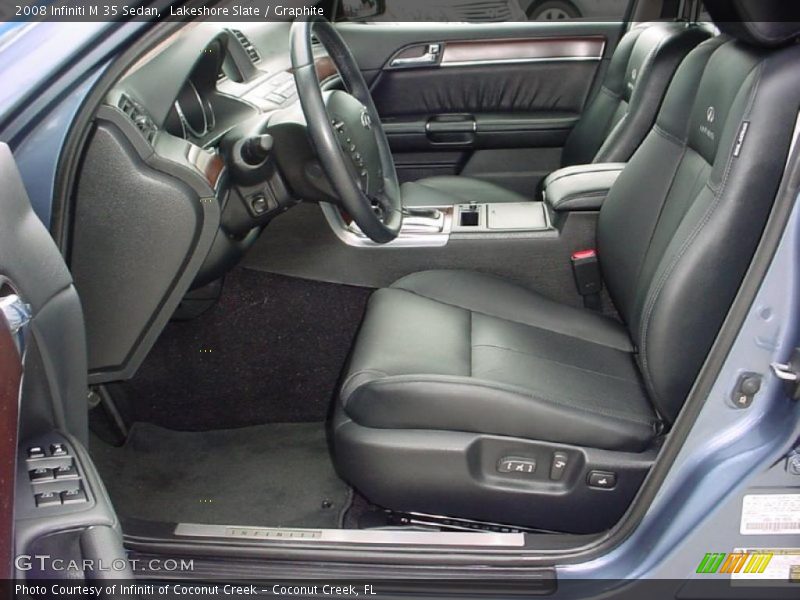 Lakeshore Slate / Graphite 2008 Infiniti M 35 Sedan