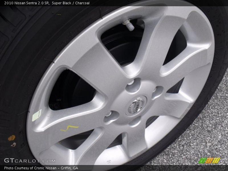 Super Black / Charcoal 2010 Nissan Sentra 2.0 SR
