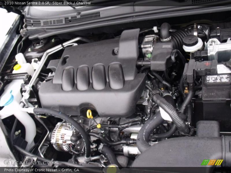 Super Black / Charcoal 2010 Nissan Sentra 2.0 SR