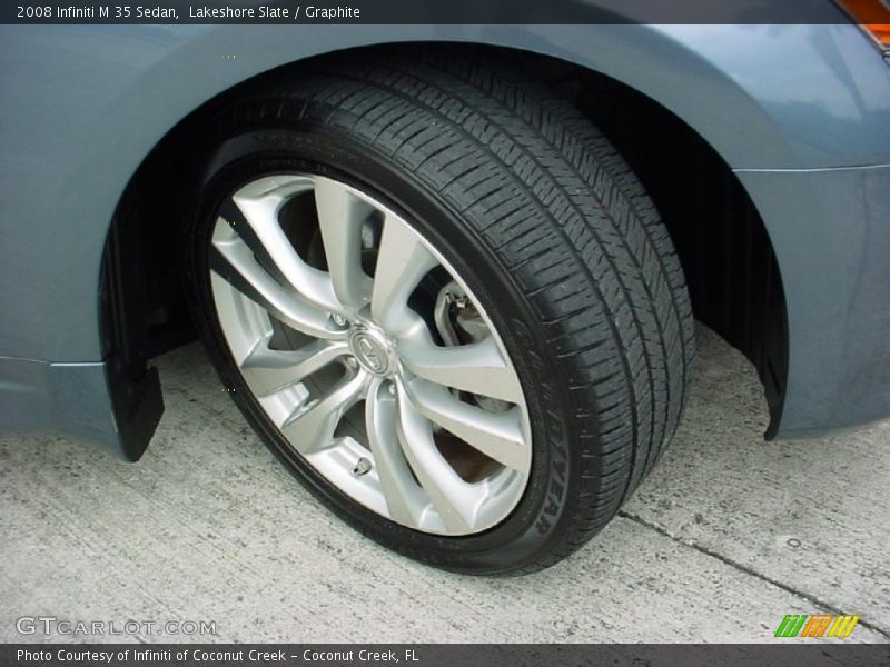 Lakeshore Slate / Graphite 2008 Infiniti M 35 Sedan