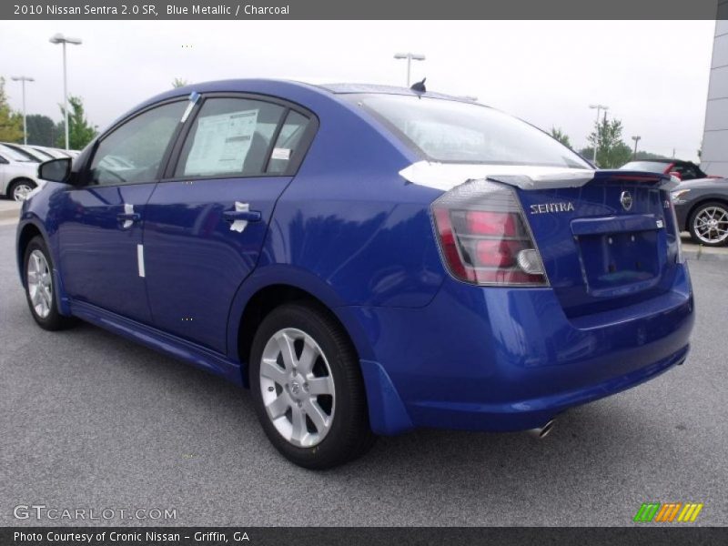 Blue Metallic / Charcoal 2010 Nissan Sentra 2.0 SR