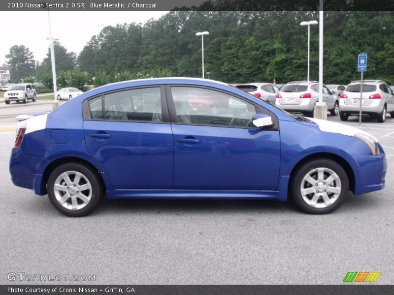 Blue Metallic / Charcoal 2010 Nissan Sentra 2.0 SR