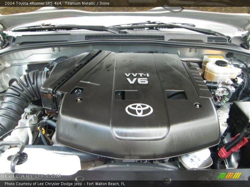 Titanium Metallic / Stone 2004 Toyota 4Runner SR5 4x4