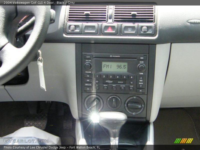 Black / Grey 2004 Volkswagen Golf GLS 4 Door