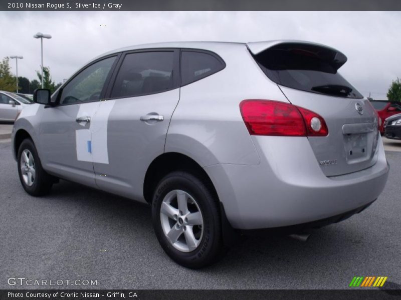 Silver Ice / Gray 2010 Nissan Rogue S