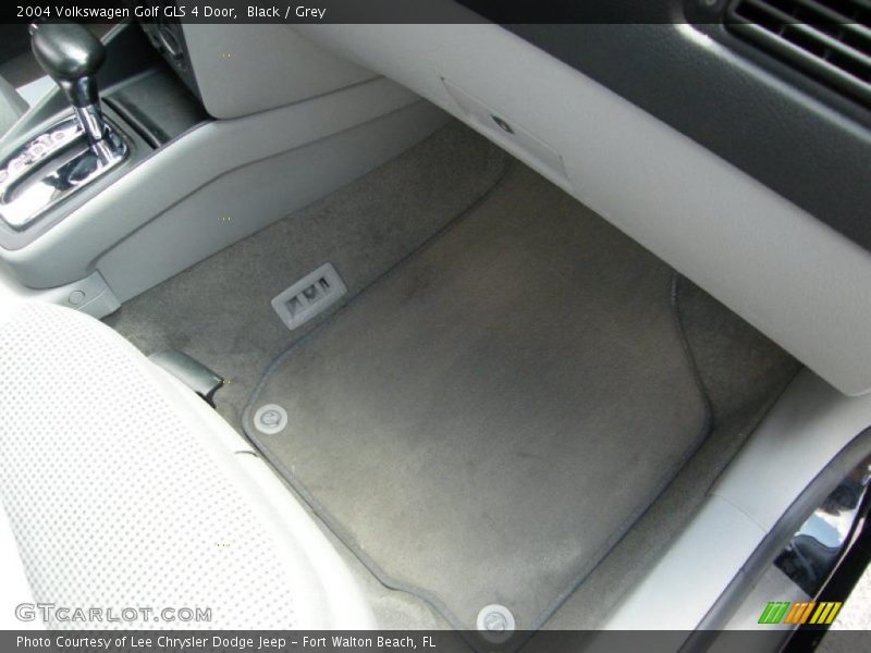 Black / Grey 2004 Volkswagen Golf GLS 4 Door