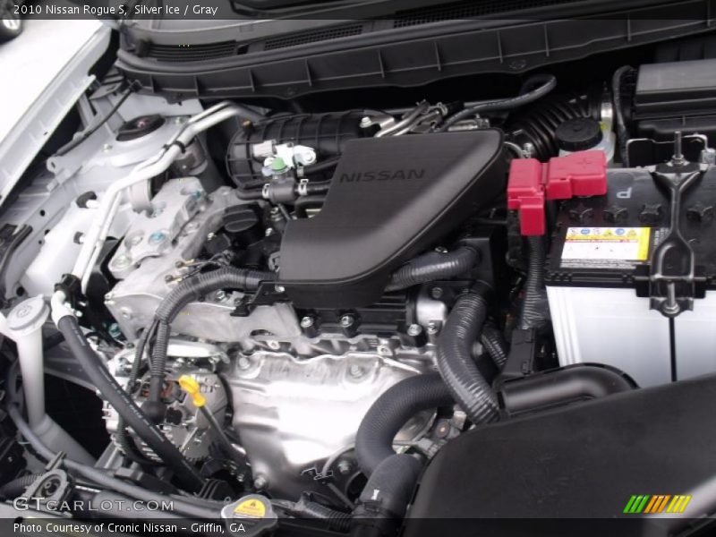 Silver Ice / Gray 2010 Nissan Rogue S