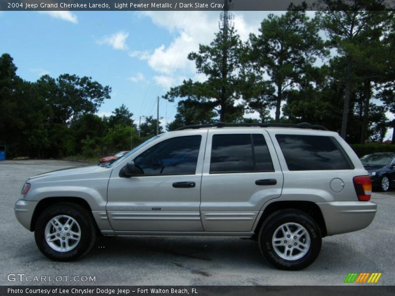Light Pewter Metallic / Dark Slate Gray 2004 Jeep Grand Cherokee Laredo