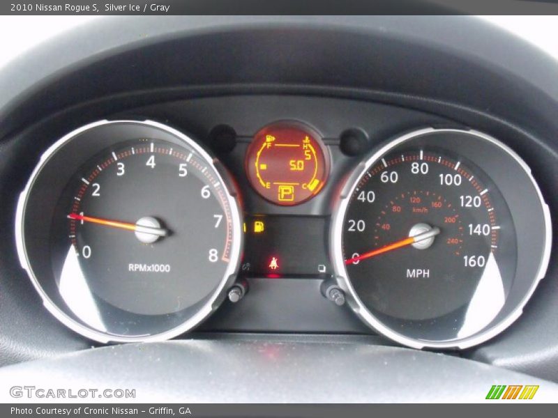 Silver Ice / Gray 2010 Nissan Rogue S