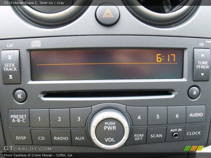 Silver Ice / Gray 2010 Nissan Rogue S