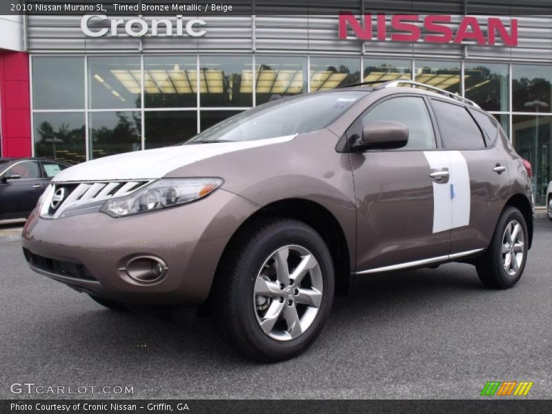 Tinted Bronze Metallic / Beige 2010 Nissan Murano SL