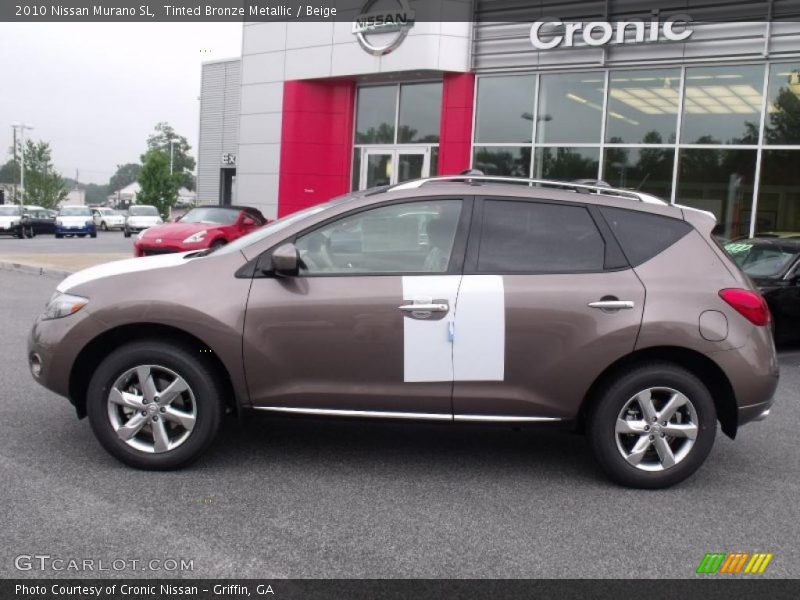 Tinted Bronze Metallic / Beige 2010 Nissan Murano SL