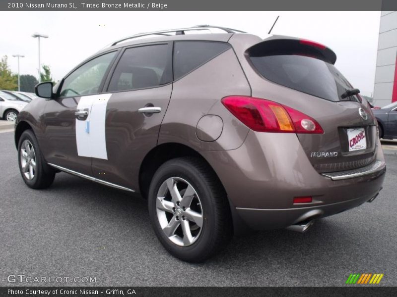 Tinted Bronze Metallic / Beige 2010 Nissan Murano SL