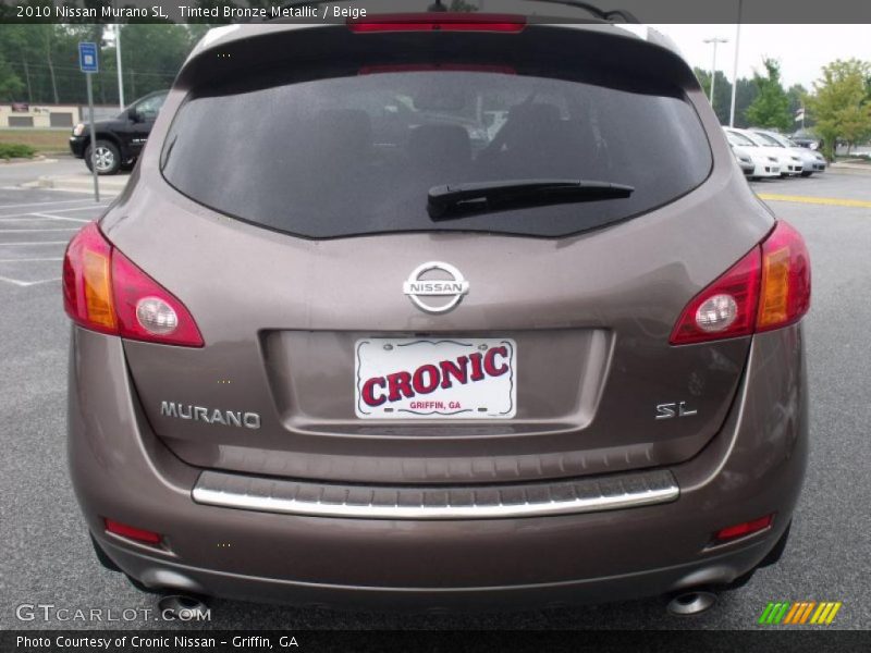 Tinted Bronze Metallic / Beige 2010 Nissan Murano SL