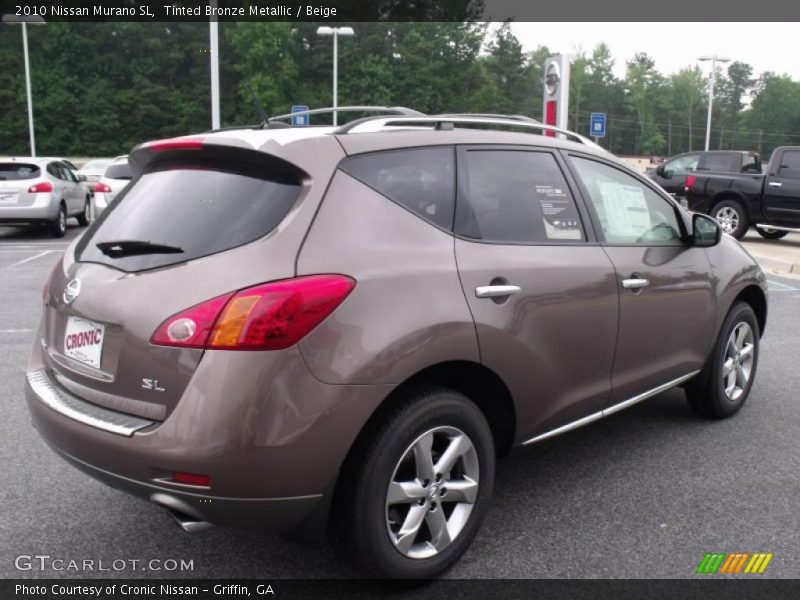 Tinted Bronze Metallic / Beige 2010 Nissan Murano SL