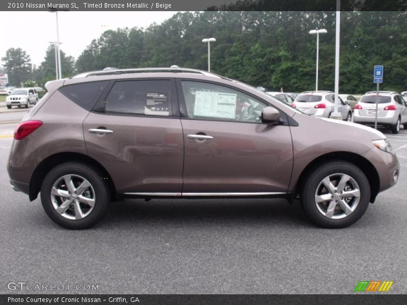 Tinted Bronze Metallic / Beige 2010 Nissan Murano SL