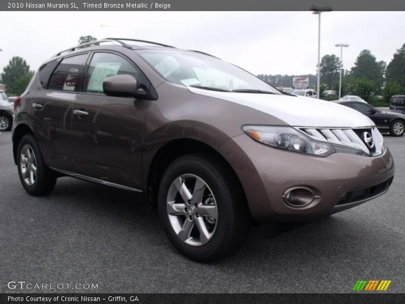 Tinted Bronze Metallic / Beige 2010 Nissan Murano SL