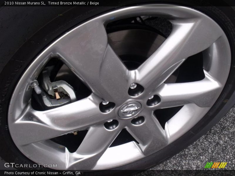 Tinted Bronze Metallic / Beige 2010 Nissan Murano SL