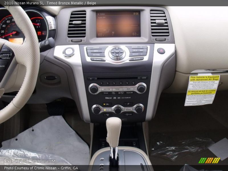 Tinted Bronze Metallic / Beige 2010 Nissan Murano SL