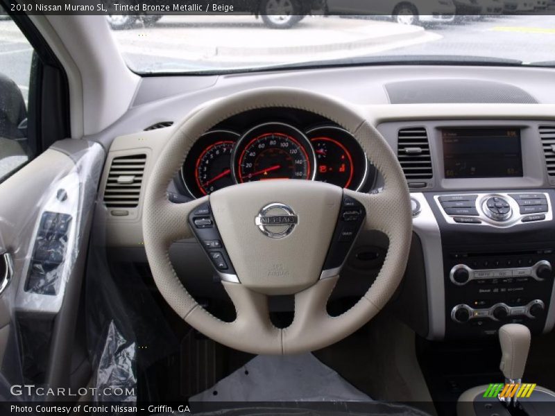 Tinted Bronze Metallic / Beige 2010 Nissan Murano SL