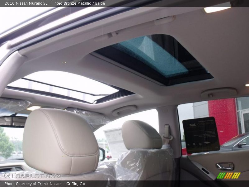 Tinted Bronze Metallic / Beige 2010 Nissan Murano SL