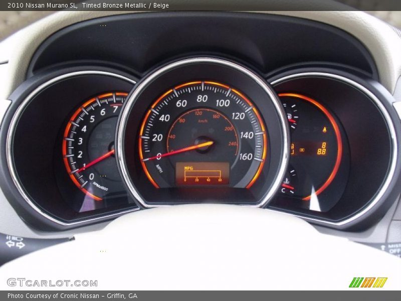 Tinted Bronze Metallic / Beige 2010 Nissan Murano SL