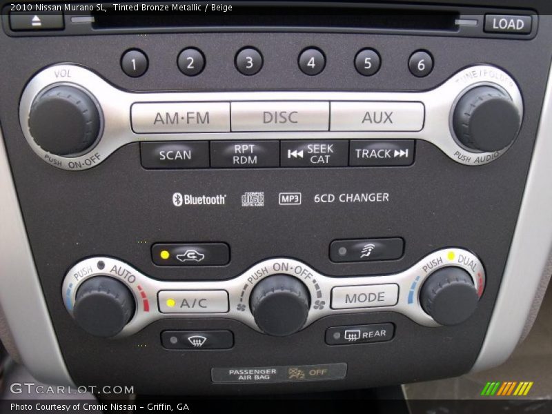 Tinted Bronze Metallic / Beige 2010 Nissan Murano SL