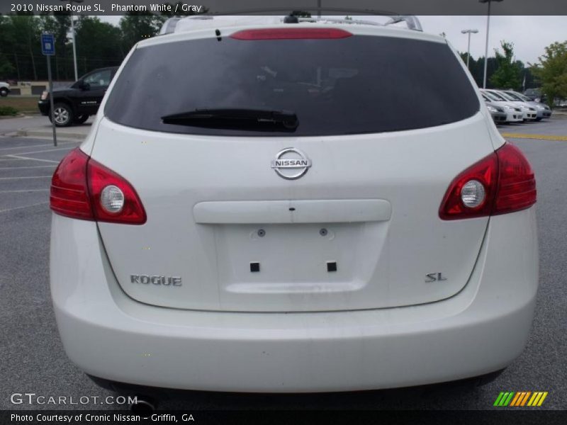 Phantom White / Gray 2010 Nissan Rogue SL