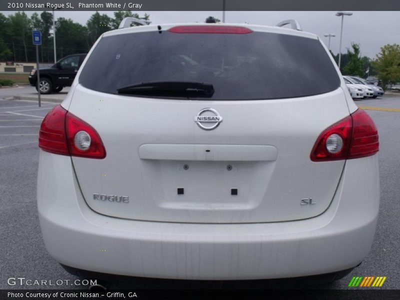Phantom White / Gray 2010 Nissan Rogue SL